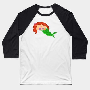 Mermaid Pancreas Baseball T-Shirt